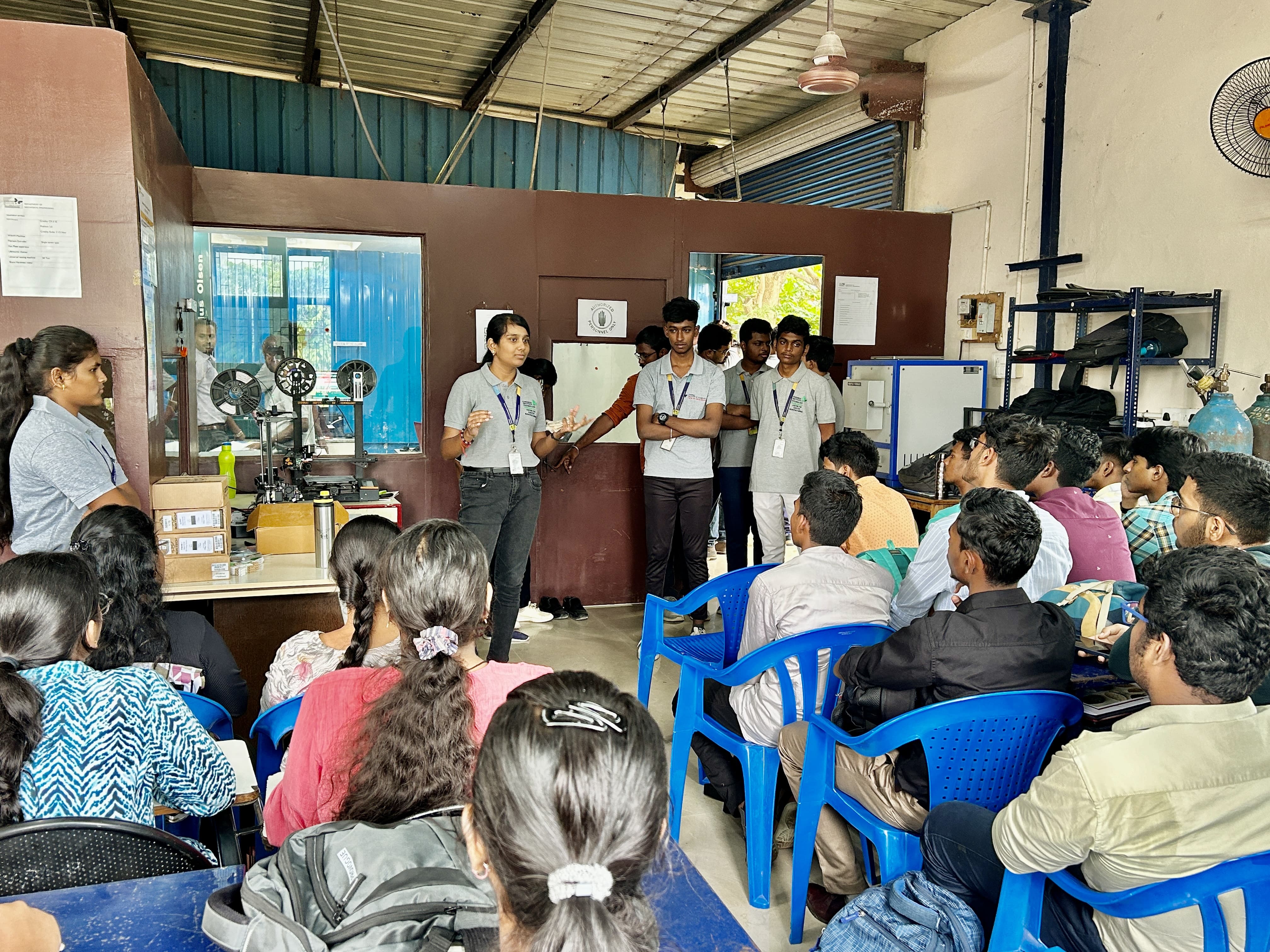 Shivashiga at a conference